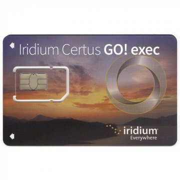 Iridium GO! exec előfizetéses SIM